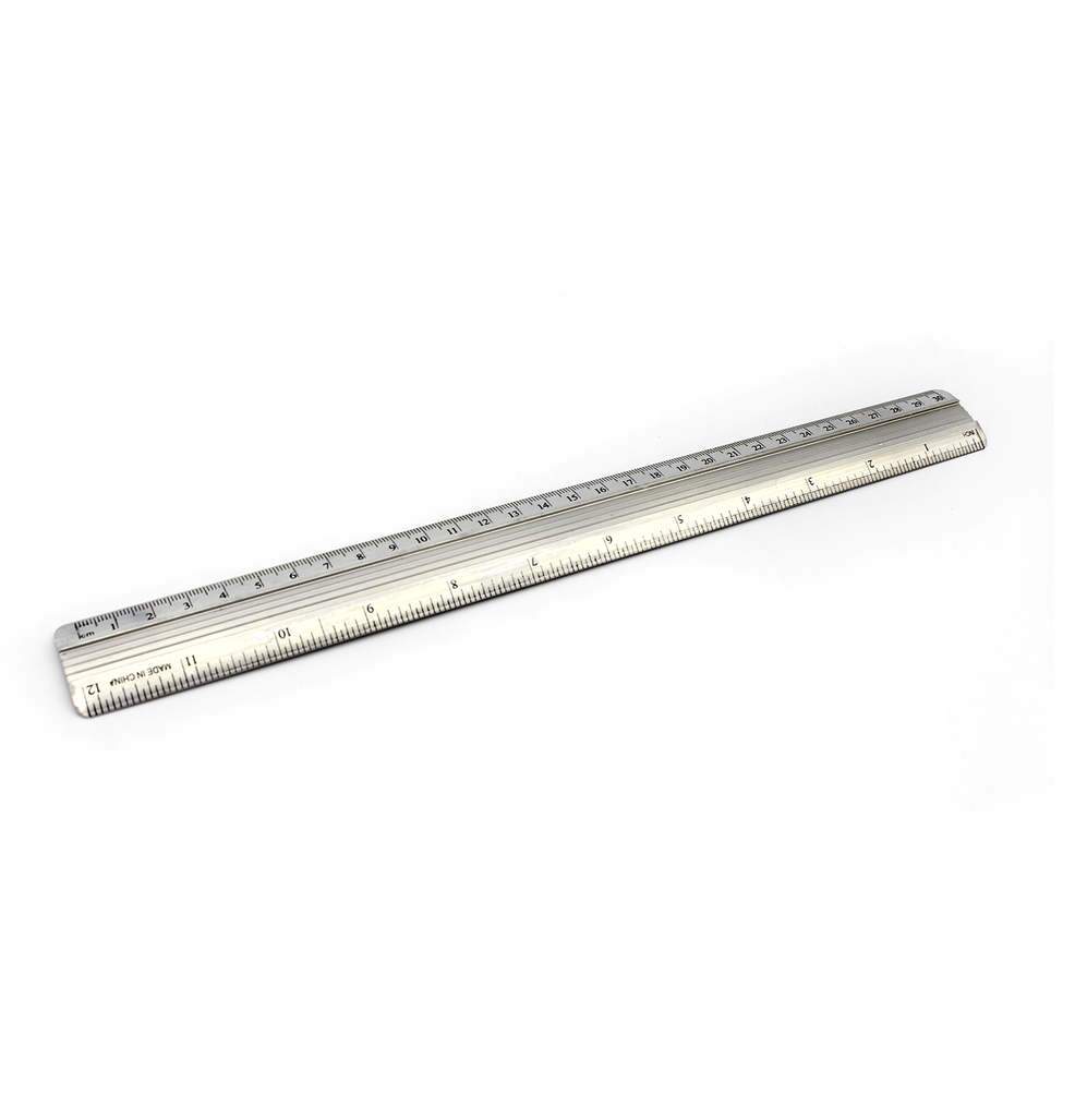 REGLA DE 30 CM METALICA  PAC10041 [PAC70251 / PAC30113]