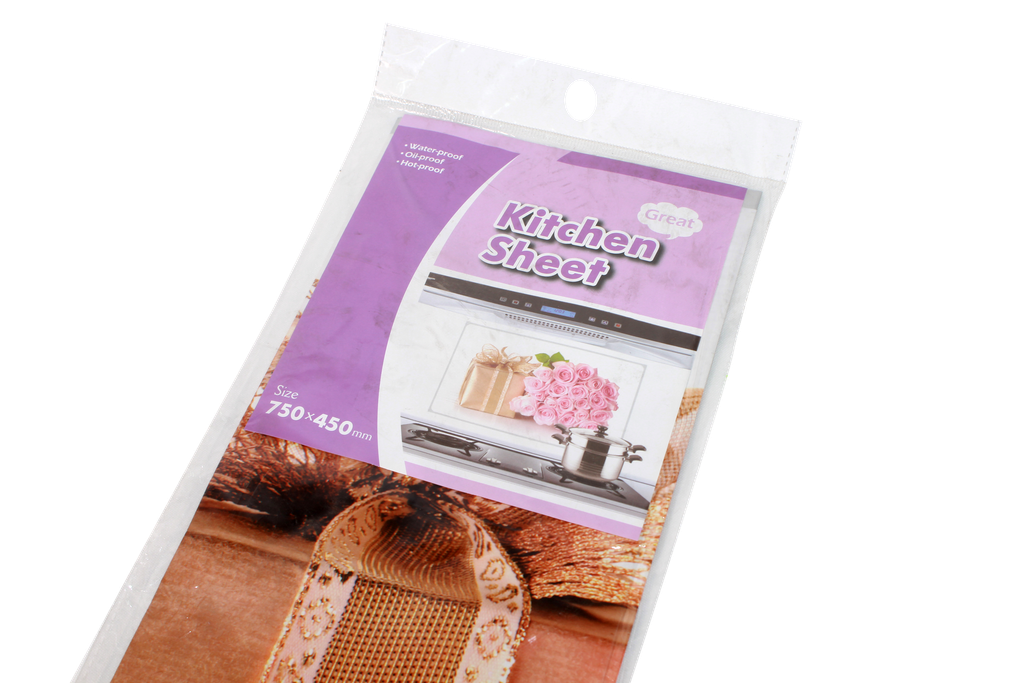 PEGATINA COCINA MOTIVO REGALO Y ROSAS [PAC90069-1201]