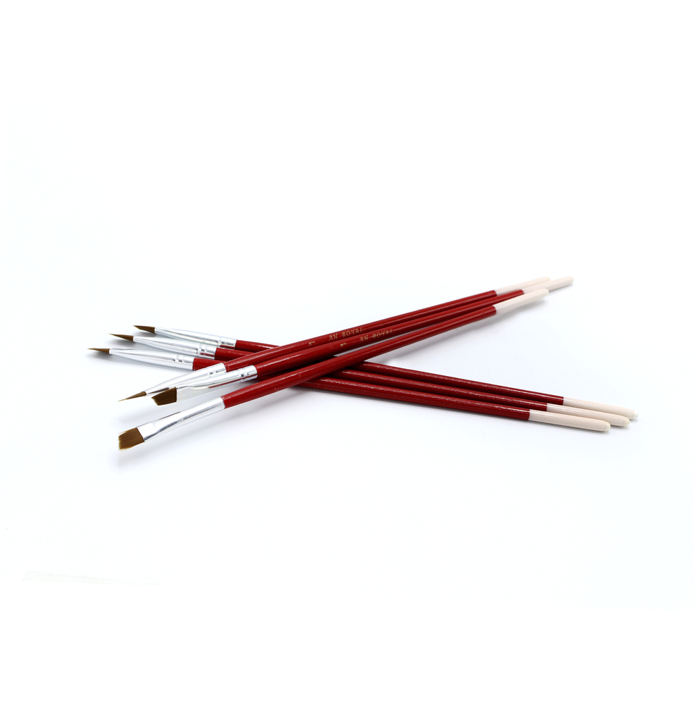 PINCEL AH ROYAL ANGULAR X6  No.1 DISPLAY X10 [PAC20716-72 / PAC20716A-72]