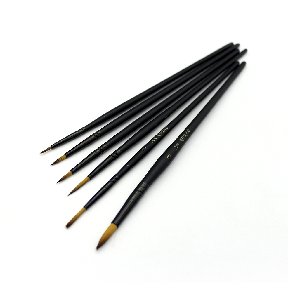 PINCEL AH ROYAL LINEA PREMIUM  REDONDO X6 UNIDADES [PAC90359-1061]