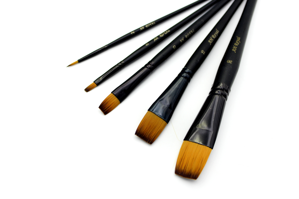 PINCEL AH ROYAL LINEA PREMIUM NEGRO SURTIDO X5 UNIDADES [PAC90354-1009]