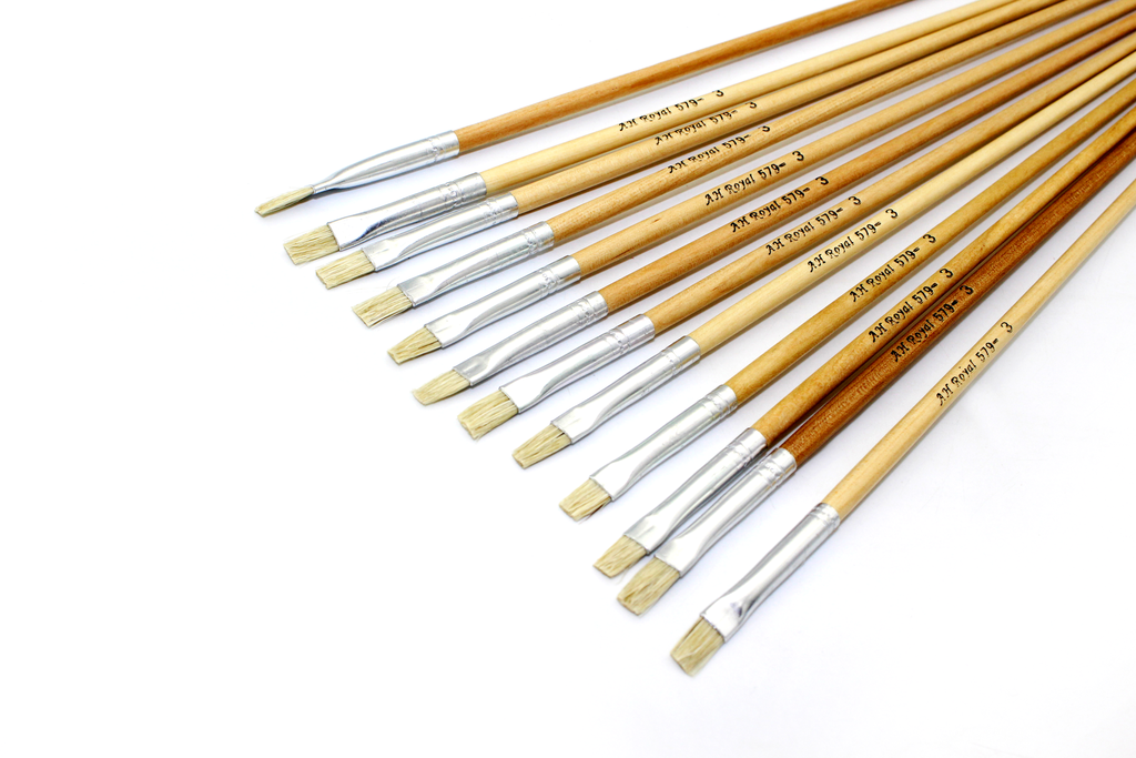 PINCEL CHINO AH ROYAL PLANO No.3 X DOCENA [PAC80084-1700 / PAC20003-1700]