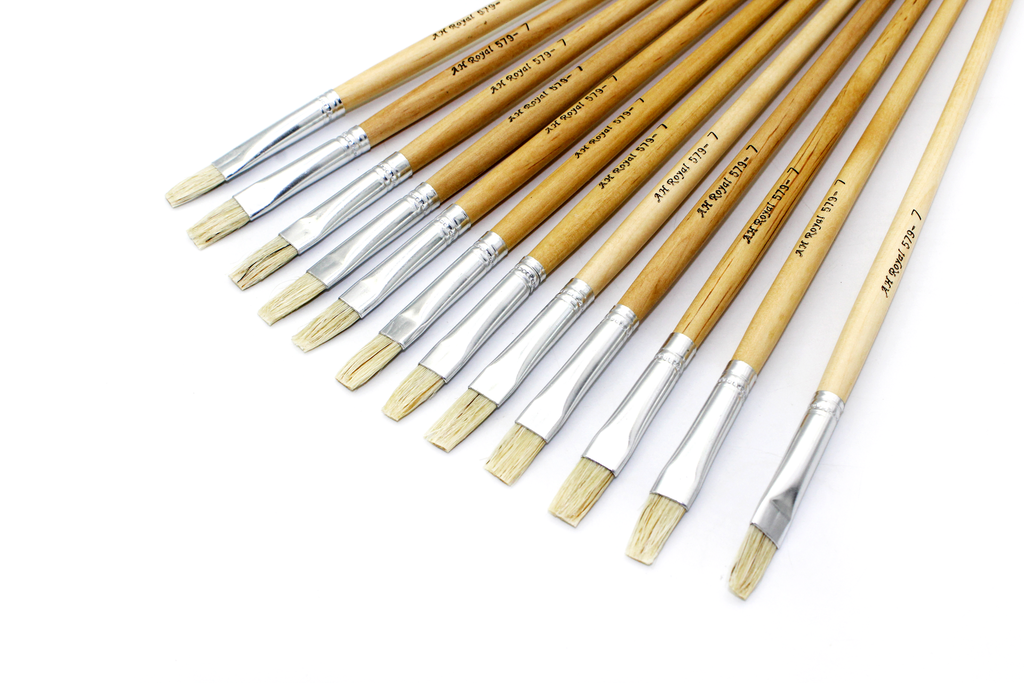 PINCEL CHINO AH ROYAL PLANO No.7 X DOCENA [PAC80088-1704 / PAC20007-1704]