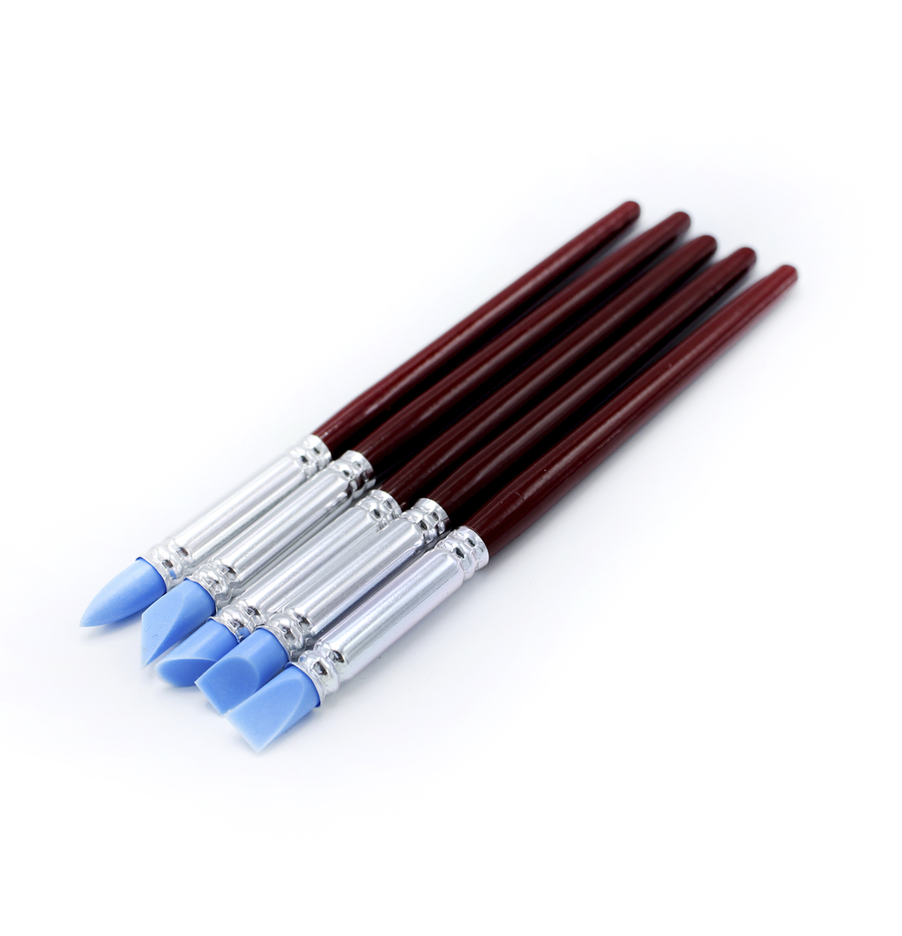 PINCEL PICOPAY MEDIANO SET X 5  CABO PLATEADO PACA X240 UNIDS [PAC70062-3759]