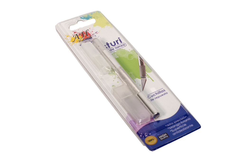 BISTURI AH ROYAL PUNTA LANZA CON  REPUESTO [ PAC40089-343 / PAC2240]