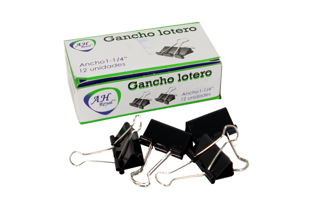 GANCHO AH ROYAL LOTERO  32MM(1 1/4") DOCENA [PAC90504 / PAC90041-1180]