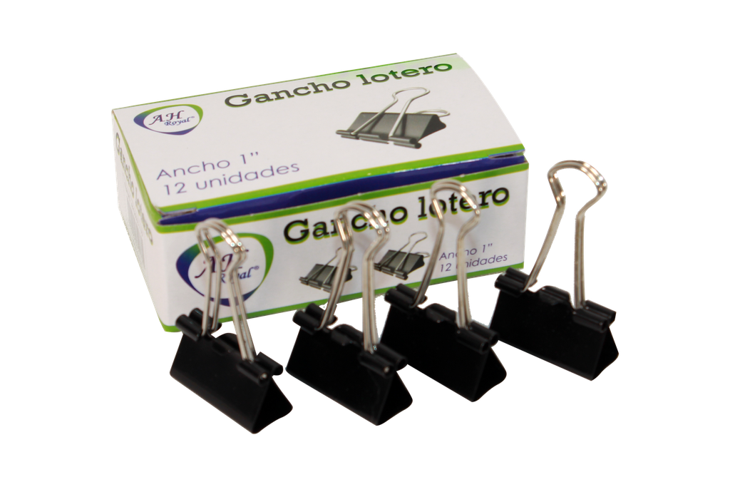 GANCHO LOTERO 25MM (1) DOCENA [PAC90503 / PAC90040-1179]