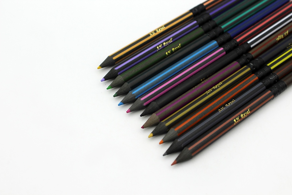 COLOR AH ROYAL DOBLE PUNTA NEGRO NUEVO []