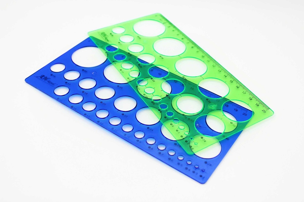 REGLA O PLANTILLA AH ROYAL DE FORMA REDONDA 2088 [PAC20320-2559]