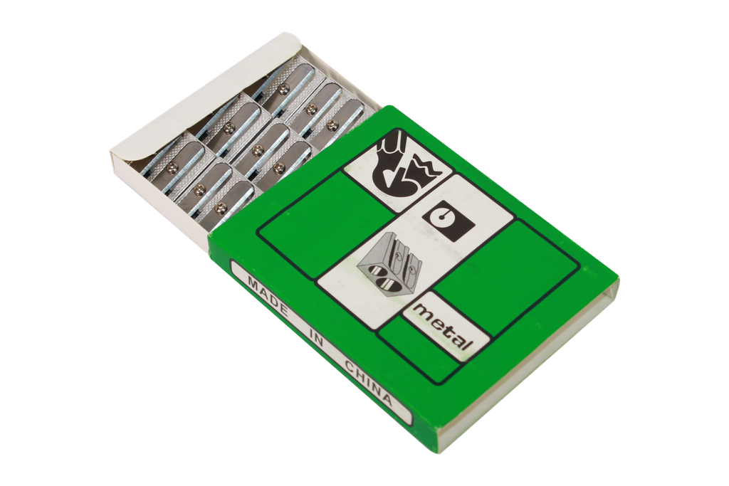 SACAPUNTA METALICO DOBLE MOR  (DISP. X  12UND) [PAC70233 / PAC10002]