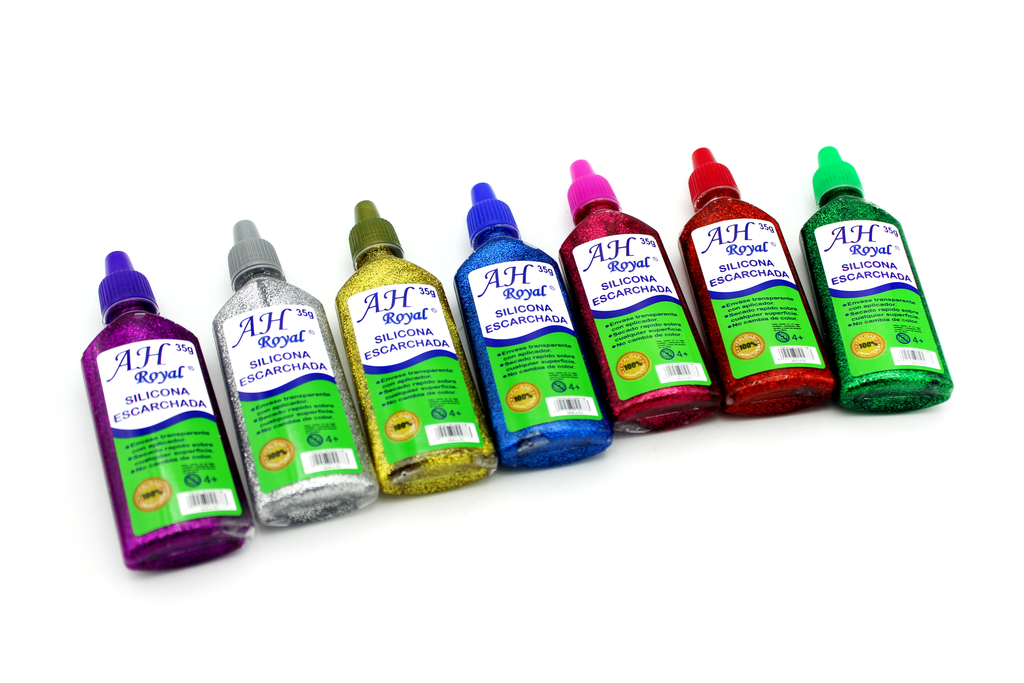 SILICONA AH ROYAL  ESCARCHADA SURTIDA AH ROYAL 35GR [PAC50202-2188]