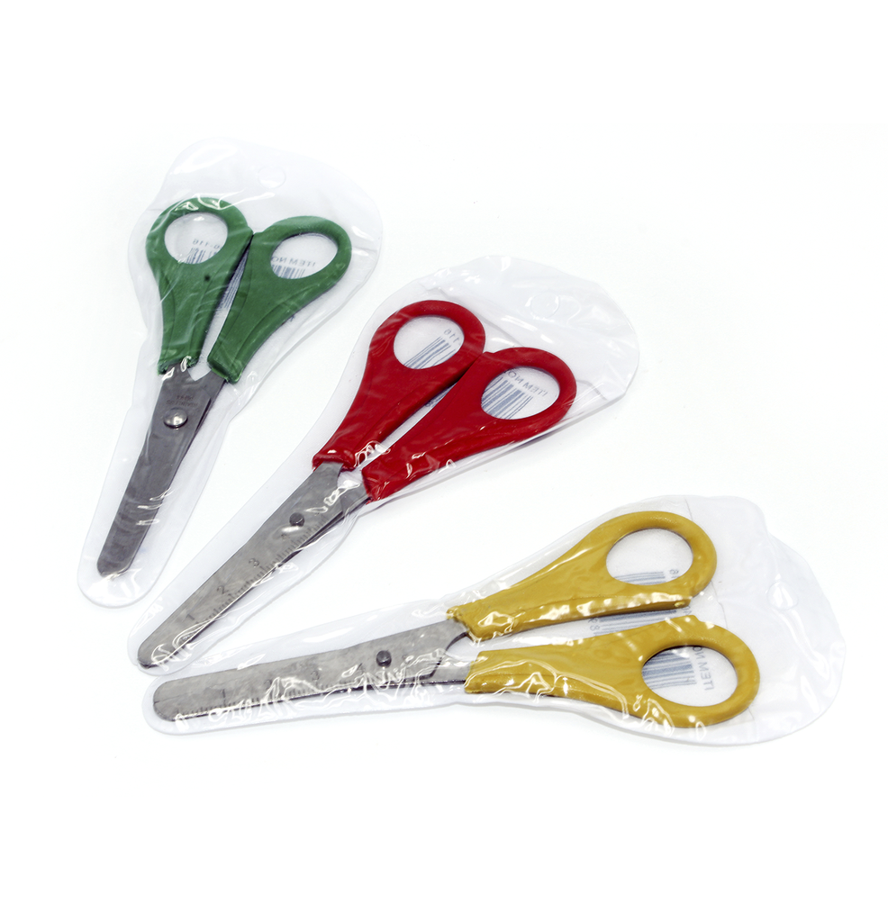 TIJERA PUNTA ROMA MILIMETRADA  EN  COLORES [PAC2243-116]