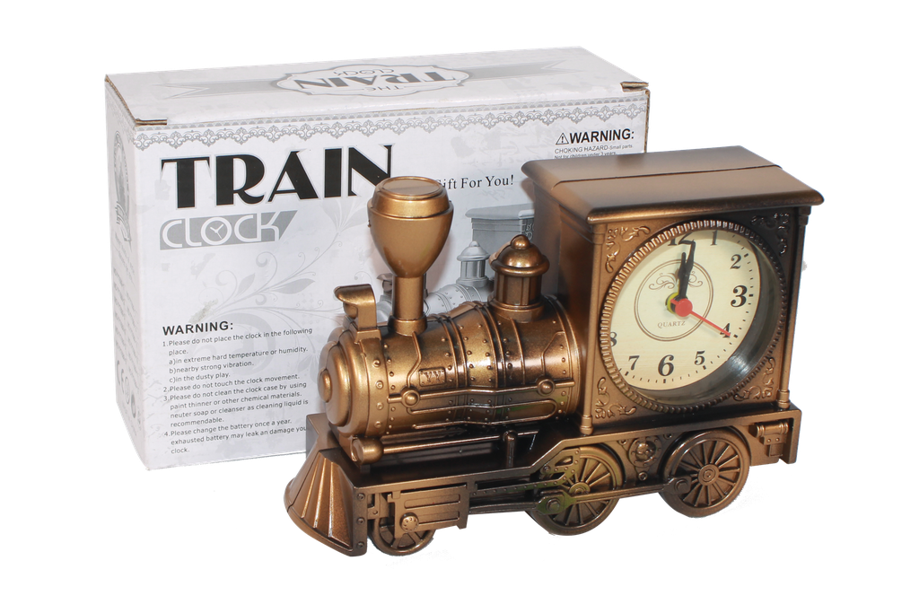 RELOJ MOTIVO TREN   PACA X 120 [YY7688-2]