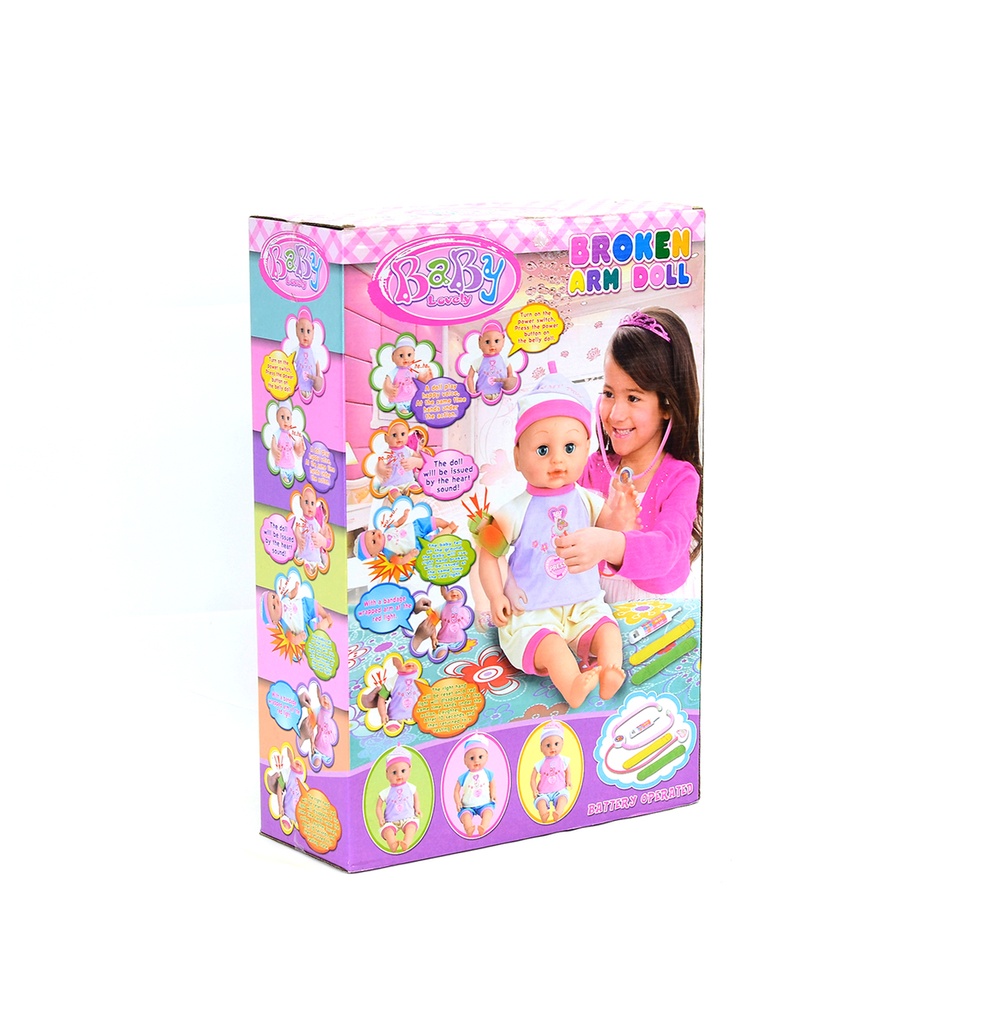 18 PULGADAS B / O MUÑECA CON SET DOCTORA [XMY8071]