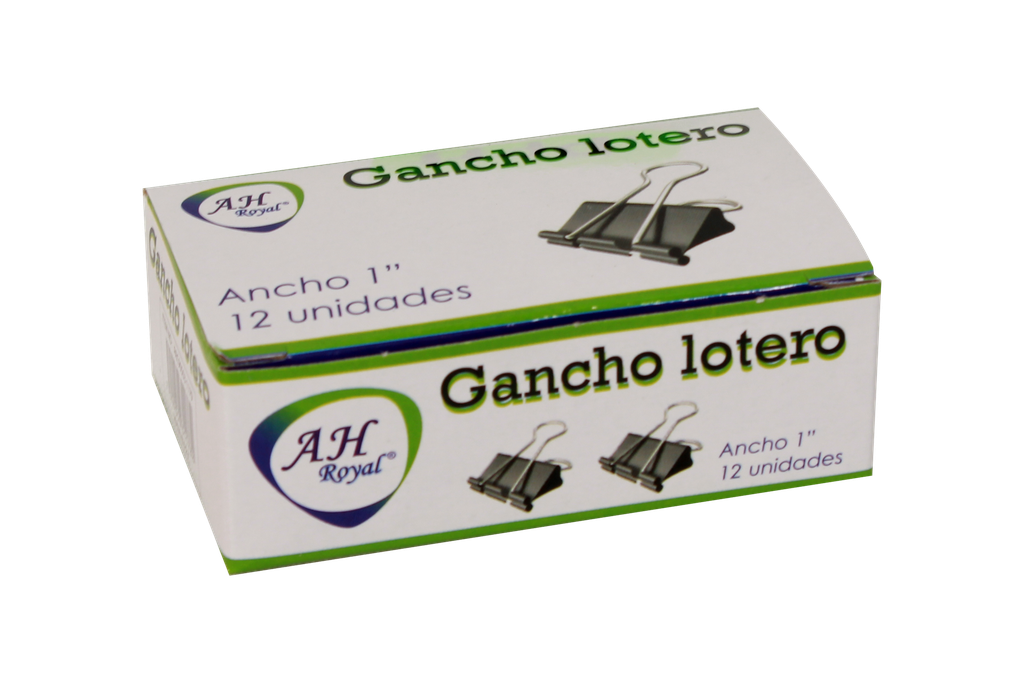 GANCHO LOTERO 25MM (1) DOCENA [PAC90503 / PAC90040-1179]