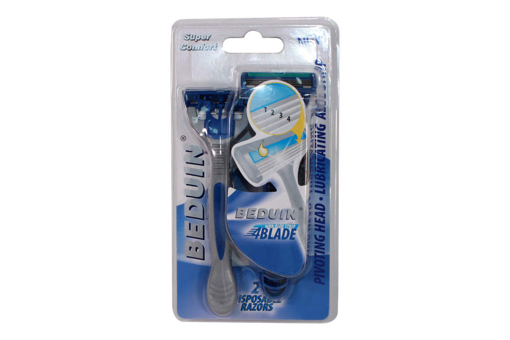 CUCHILLA DE AFEITAR AZUL 2441 4 HOJAS DISPLAY X2 [PAC90337-1646]
