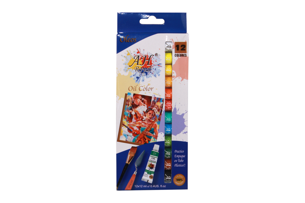 OLEO  AH ROYAL X 12 COLORES [PAC90369-1752]