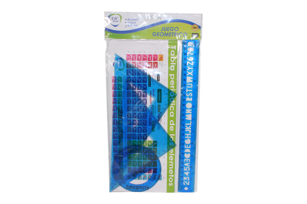 JUEGO GEOMETRICO  AH ROYAL CON TABLA PERIODICA  PC X 288 [PAC2138/PAC10044]