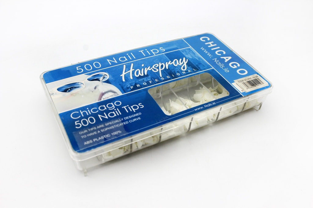 EXTENSION DE UÑAS CORTA ESTILO FRANCES DISPLAY X 500 [PAC10129-1976]