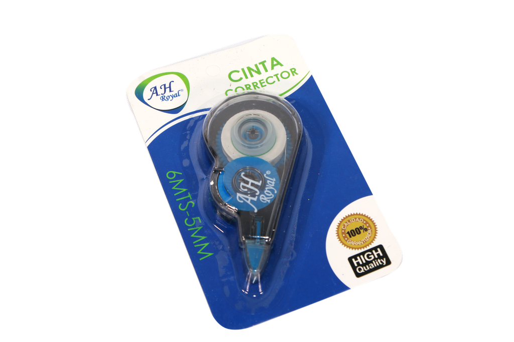 CINTA CORRECTOR AH ROYAL 6MTS-5MM  PACA X 1152 UND [PAC60047-2045]