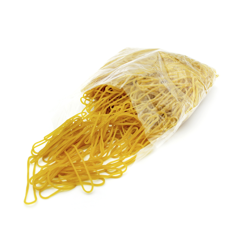 BANDAS DE CAUCHO AH ROYAL SILICONADA AMARILLA BOLSA MEDIANA  PACA X 150 [PAC20312-2250]