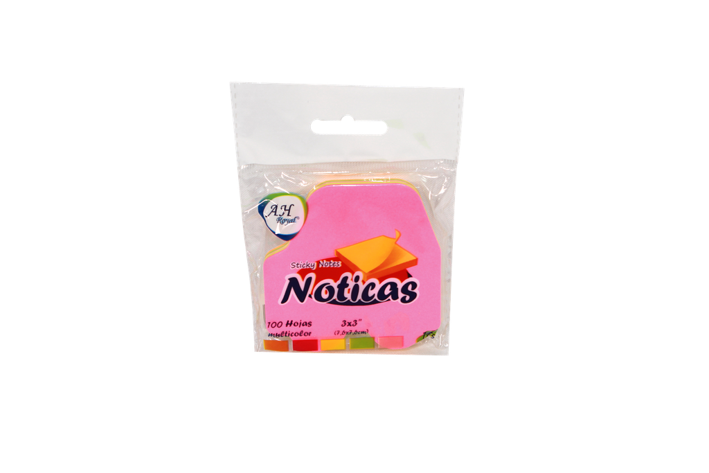 PAPEL PARA NOTA AH ROYAL FIGURAS EN COLORES [PAC90513-2577]