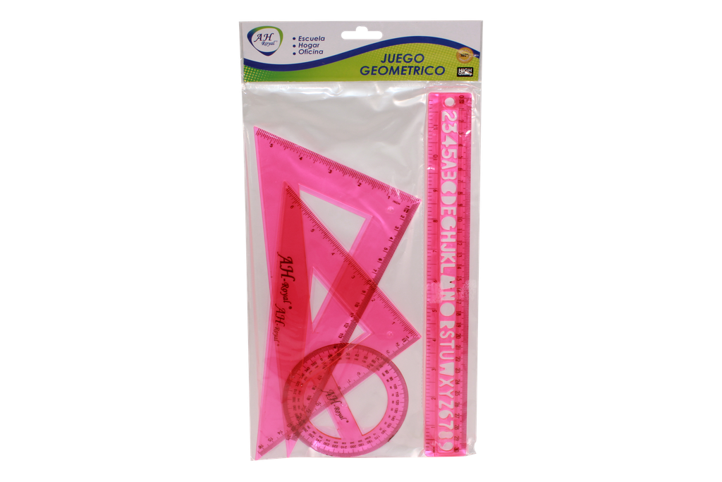 JUEGO GEOMETRICO AH ROYAL GRANDE  SIN TABLA PERIODICA - PACA X 288-[PAC2137-PAC20292-273]