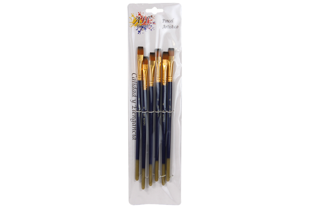 PINCEL AH ROYAL PLANO No. 4 X 6 DISPLEY X10 [PAC20038]