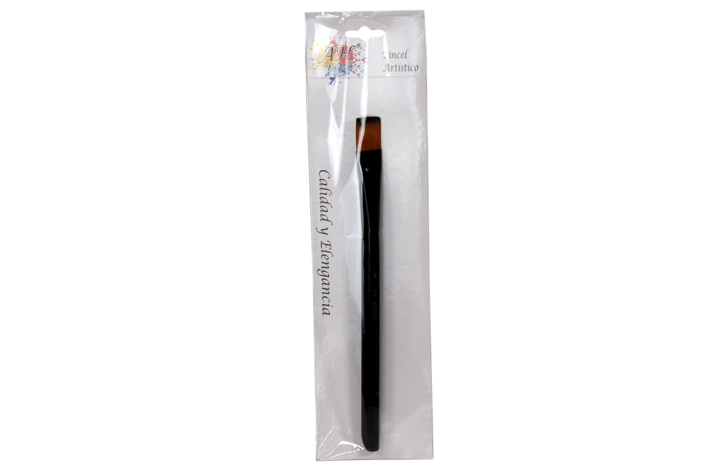 PINCEL AH ROYAL PLANO  3/4 NEGRO X UND PACA X 500 UND [PAC20045]