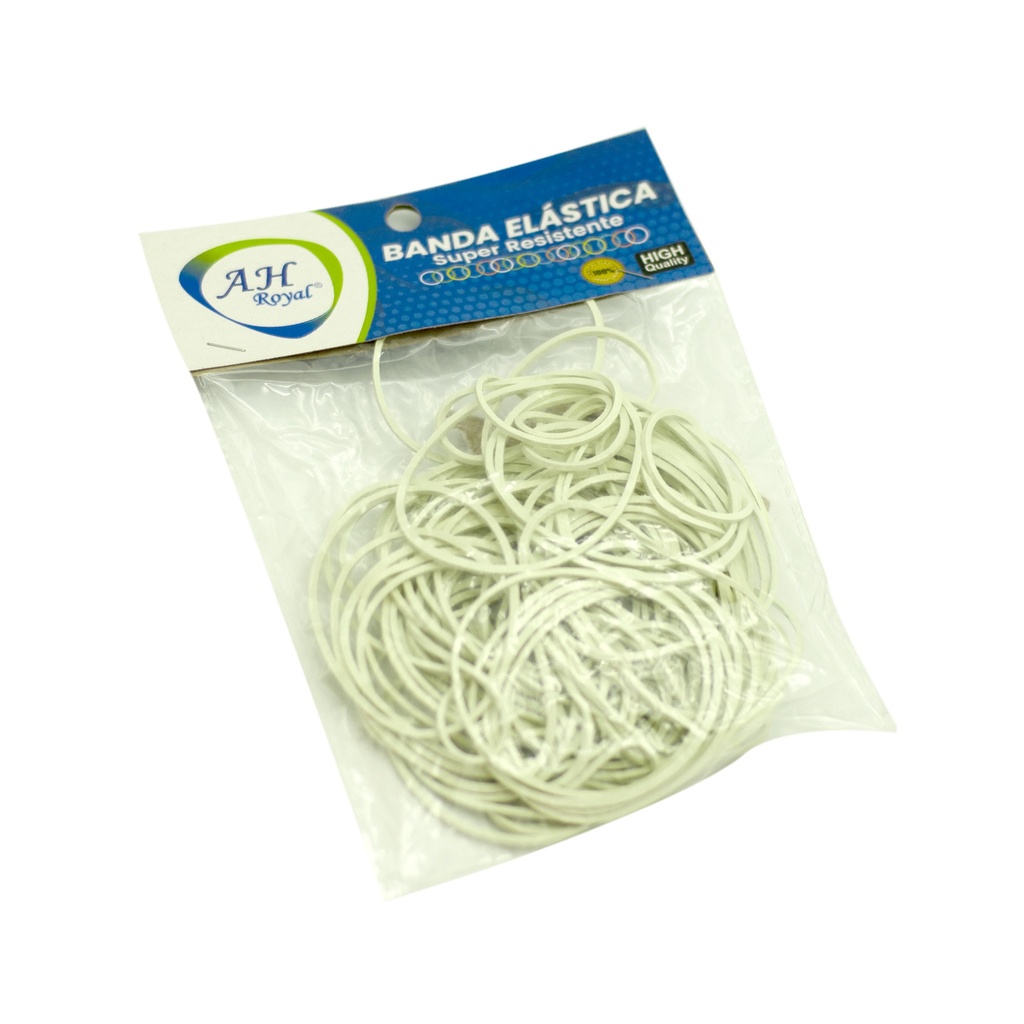 BANDAS DE CAUCHO AH ROYAL BLANCO BOLSA [PAC50137]