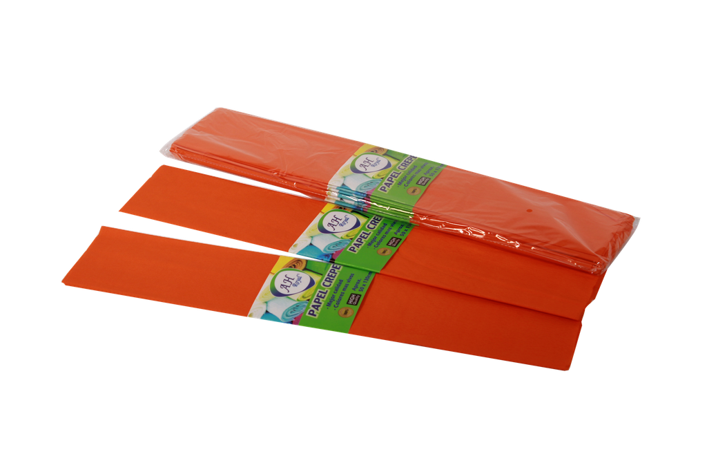PAPEL CREPE NARANJA -PACA X 20 UNIDADES- (6907888700159) [PAC90660-3702]