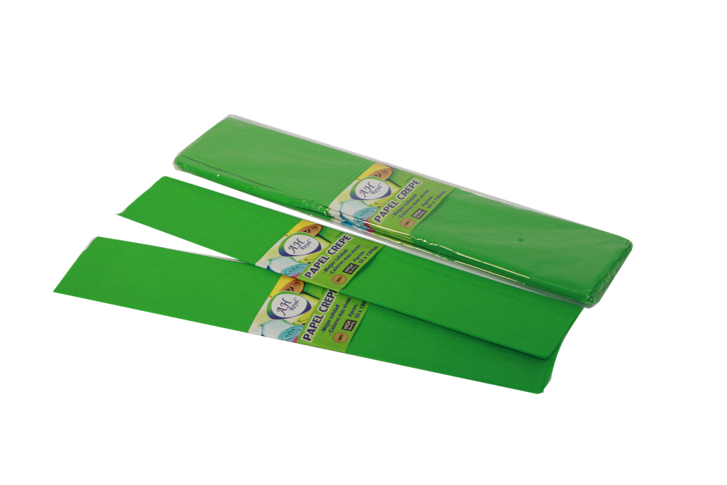 PAPEL CREPE VERDE HIERVA -PACA X 20 UNIDADES- (6907888700340) [PAC90668-3712]