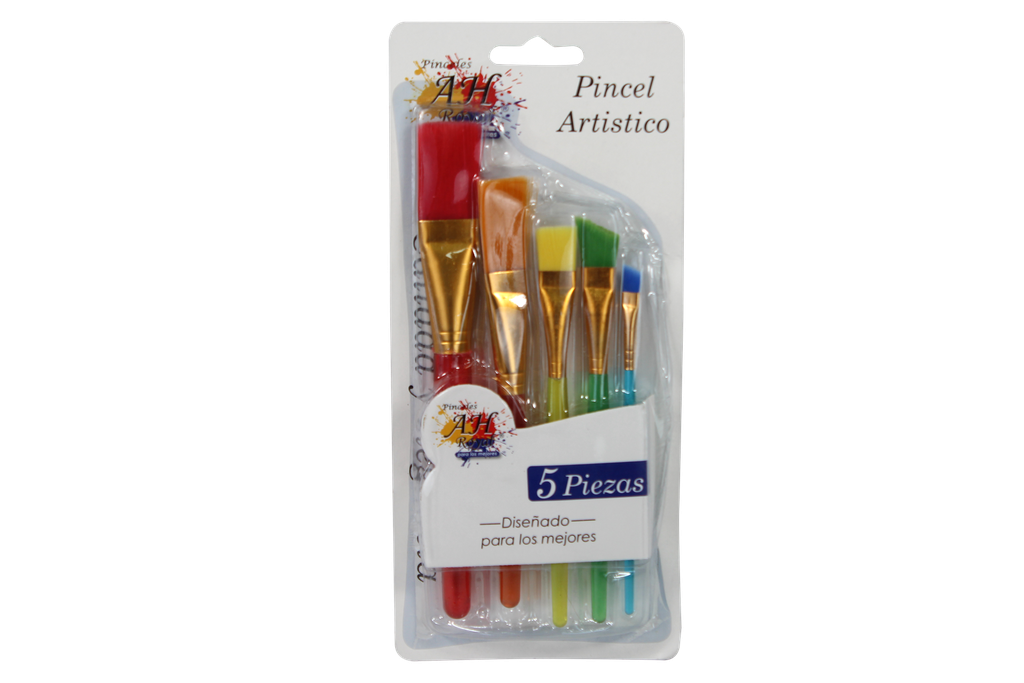 PINCEL AH ROYAL JUEGO GRANDE SURTIDO ACRILICO DE COLORES X5 [PAC2424]