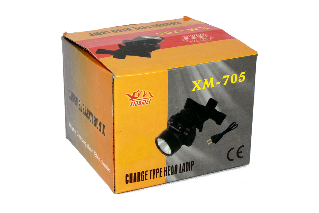 LINTERNA MINERO 5 LED, RECARGABLE [PAC30181-505]