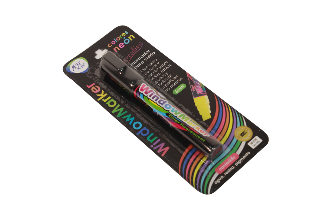 MARCADOR AH ROYAL PARA VENTANA CBM-209/1 NEGRO [PAC2592]