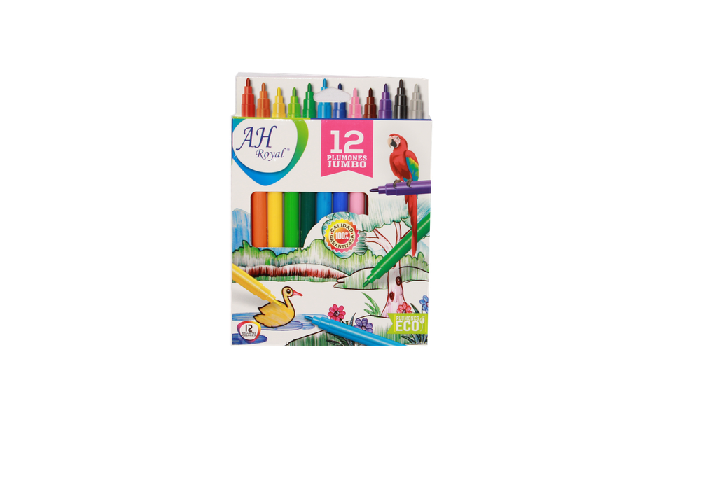 PLUMON AH ROYAL  JUMBO  EN CAJA X 12 UND [4380]