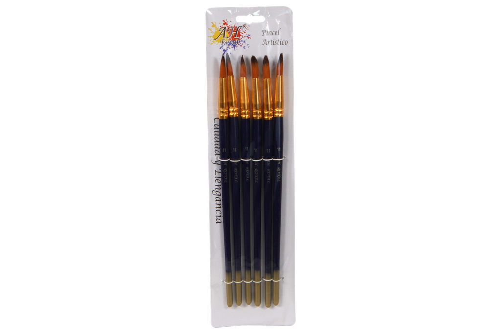 PINCEL AH ROYAL REDONDO No.11 X6 DISPLAY X10 [PAC20072-916]