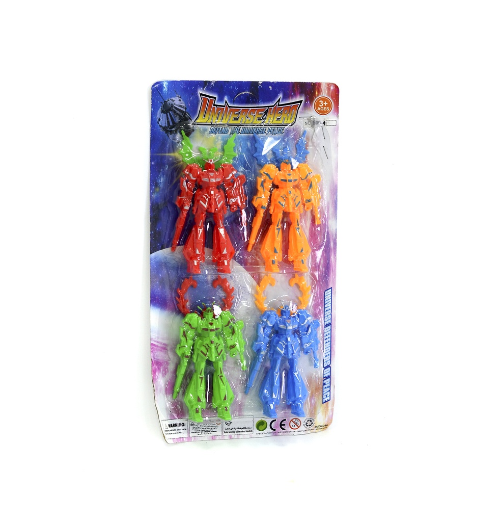 JUEGO DE ROBOT X4 [609-4][C10/22]