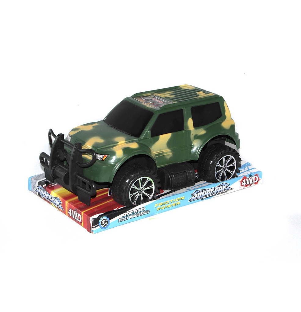 JUGUETE CAMIONETA MILITAR DE FRICCIÓN  [1388B][C22]
