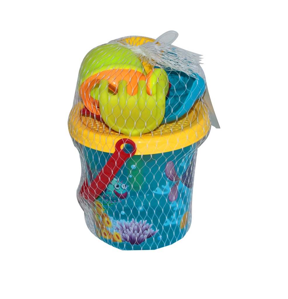 JUGUETES DE PLAYA CON BALDE [954]