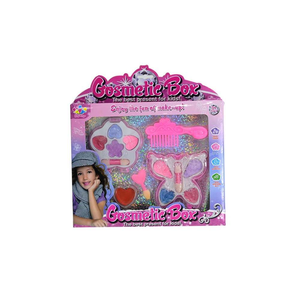 JUEGO COSMÉTICO INFANTIL CON PEINETA [0811H]