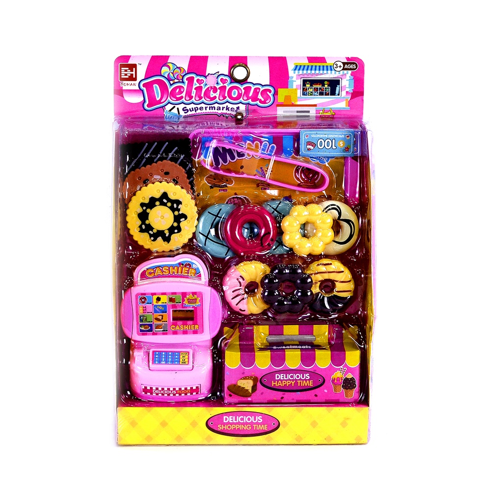 JUEGO DE SUPERMERCADO CON REGISTRADORA [832-44]