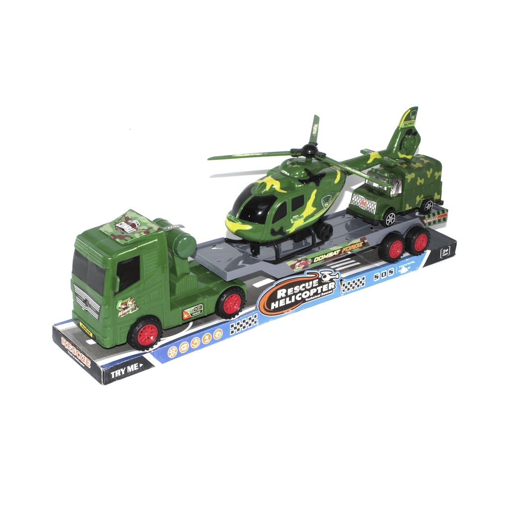 TRACTOMULA DE FRICCION CON HELICOPTERO [703]