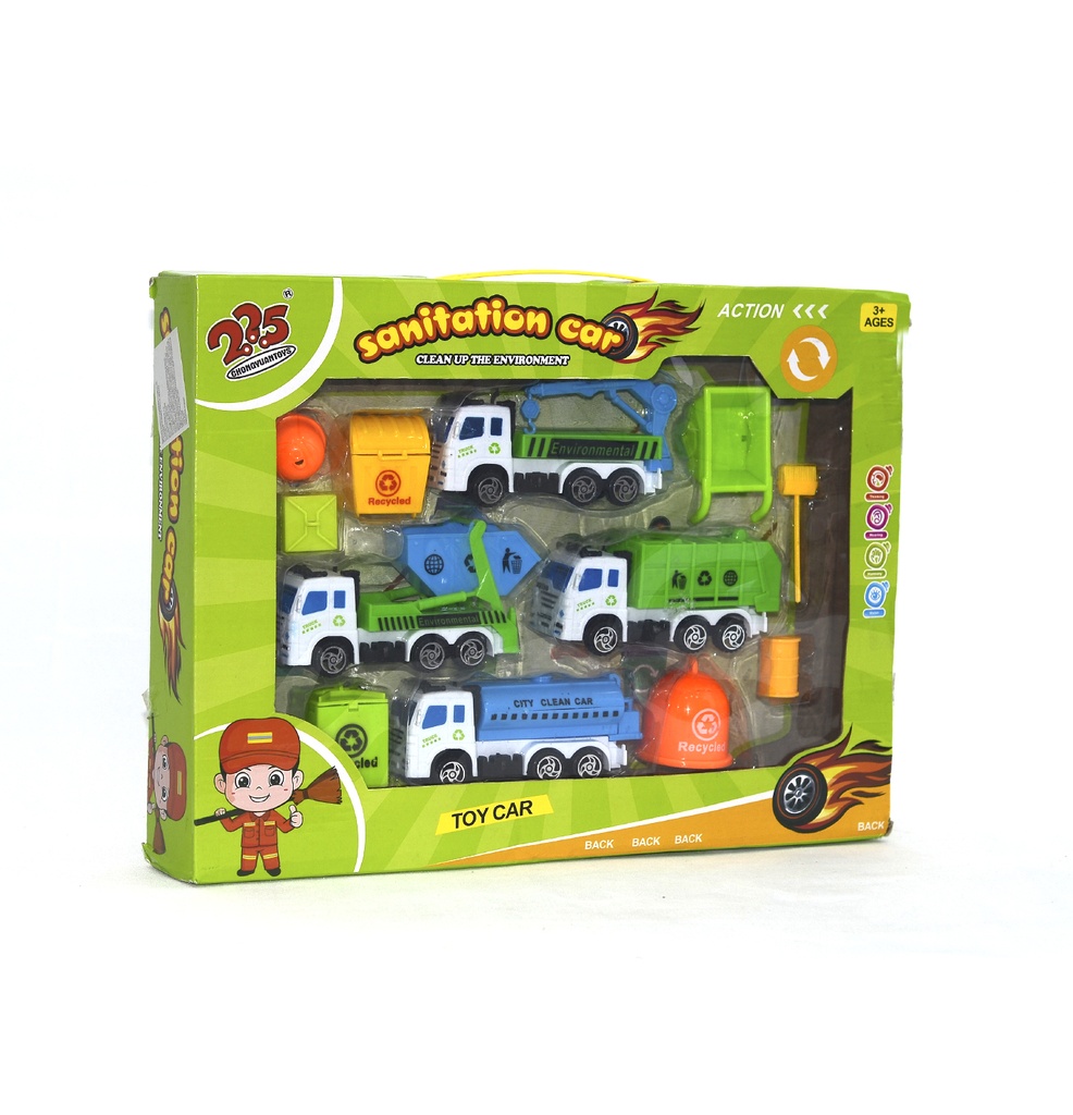CARROS RECOLECTORES DE BASURA EQUIPO DE SANEAMIENTO [225-8829][C9]
