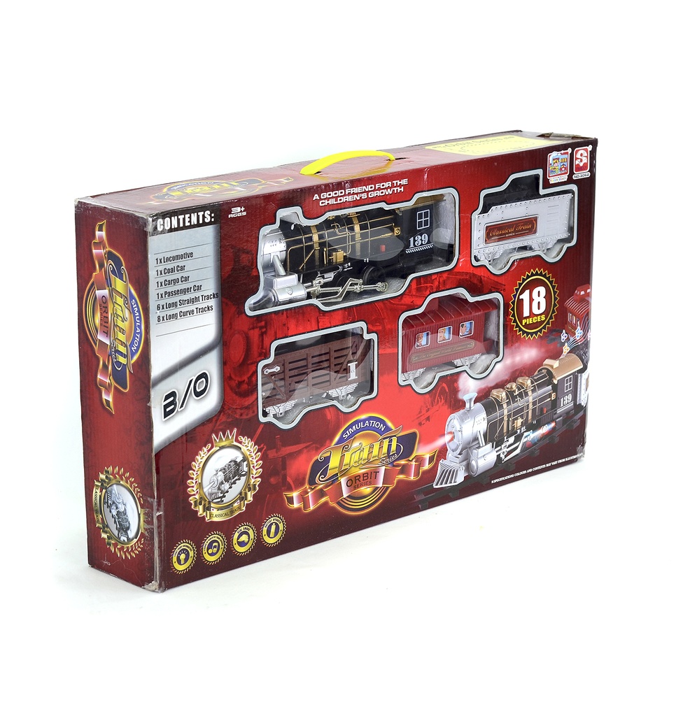 B/O PISTA Y TREN DE HUMO [3052.][C6]