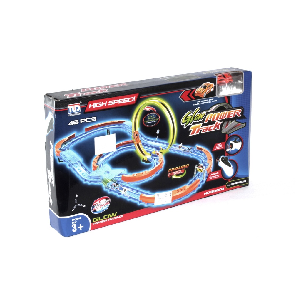 INFRARROJO R / C NOCHE LUCES CARRO DE CARRIL [88802][C2/9]