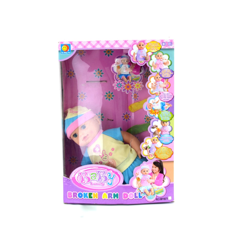 MUÑECA DE 18 PULGADAS  /  MUÑECA CON SET DOCTORA [XMY8071]