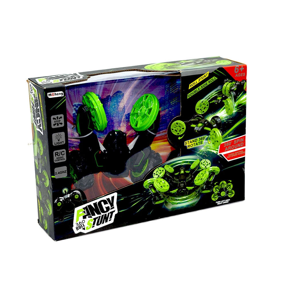 R/C CARRO DE MANIOBRAS CON CARGADOR VERDE [TJ2018]