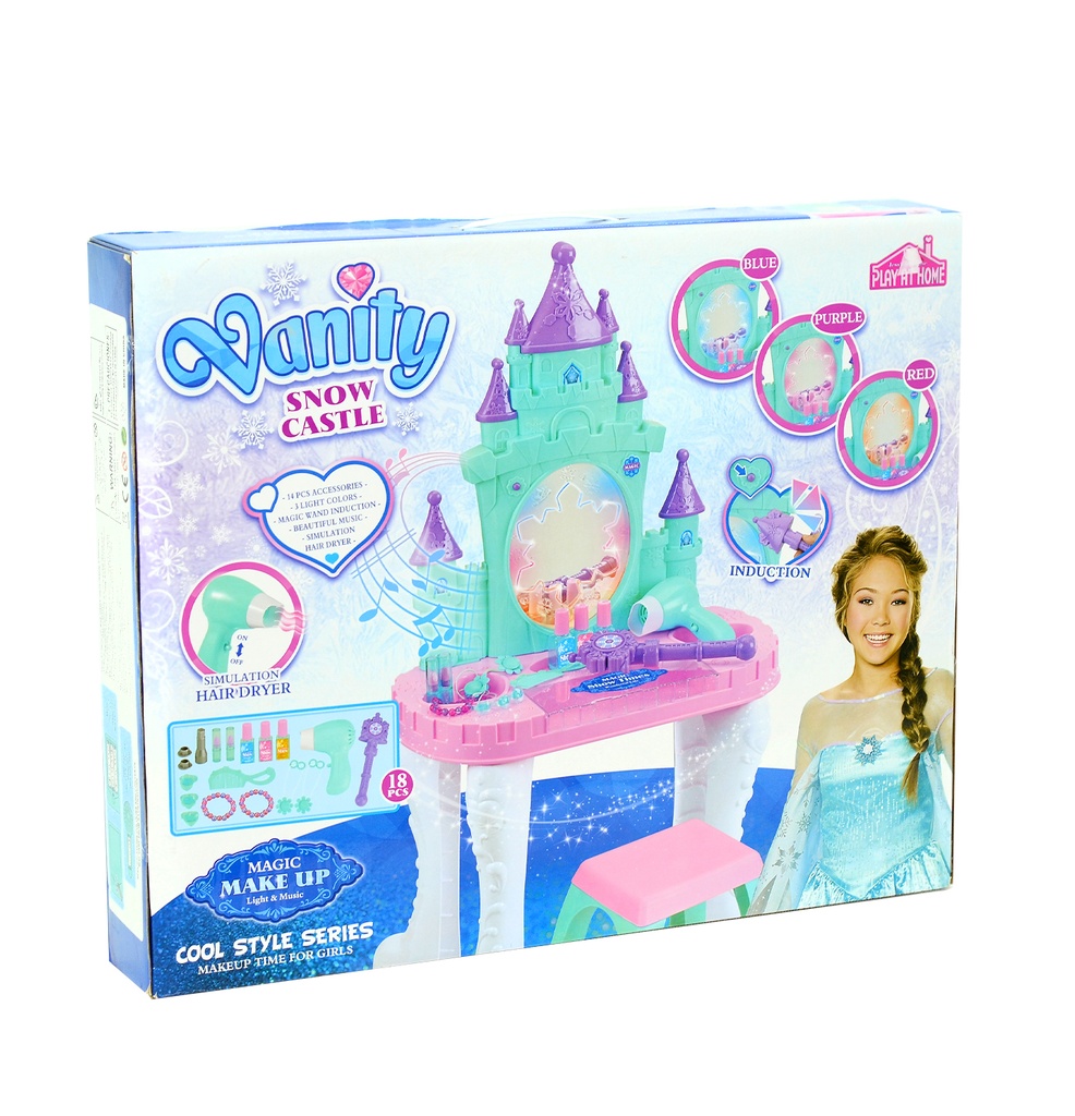 TOCADOR PARA NIÑA CASTILLO Y LUZ. [661-127a][C16]