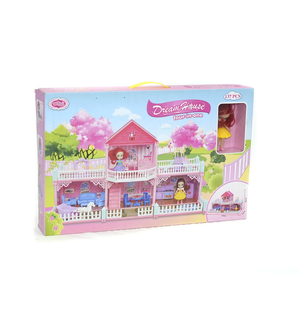 SET DE CASA DE SUEÑO ITEM VC6014 12 PCS [VC6014]